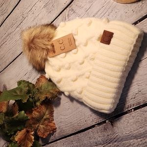 CC  Pom Beanie